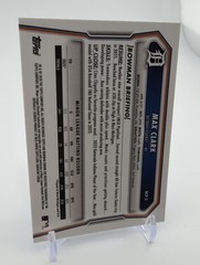 2026 Topps Bowman Chrome Prospects Max Clark Tigers Light Blue Mojo /499
