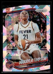 Makayla Timpson 2025 Panini Prizm WNBA Ice Prizm Card #14