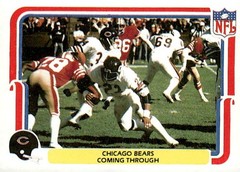 1980 Fleer Team Action #7 Coming Through
