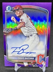 2025 Bowman – Chrome Prospect Auto Travis Bazzana #CPA-TB Purple Refractor /250