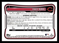 Chase Burns 2026 Bowman True Purple #/250 #3 (RC) FREE SHIPPING