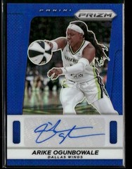 2025 Panini Prizm WNBA – Throwback Signatures Arike Ogunbowale #TB-29 Blue Prizm