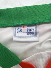 India 2000/2001/2002 Home Authentic Sapphire Jersey XXL White Men Soccer