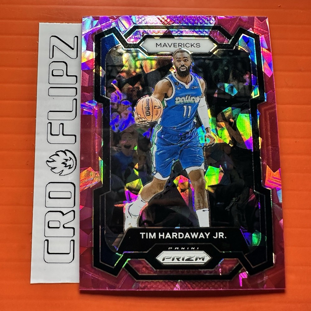 2023-24 Panini Prizm #69 Tim Hardaway Jr. Prizms Pink Ice
