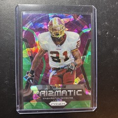 2025 Panini Prizm – Prizmatic Sean Taylor #11 Green Ice Prizm