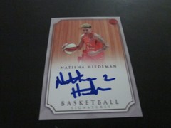 NATISHA HIEDEMAN SIGNED AUTO CONNECTICUT SUN CARD WNBA LYNX STORM