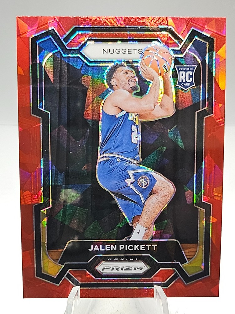 Jalen Pickett 2023-24 Panini Prizm Prizms Red Ice Rookie #167