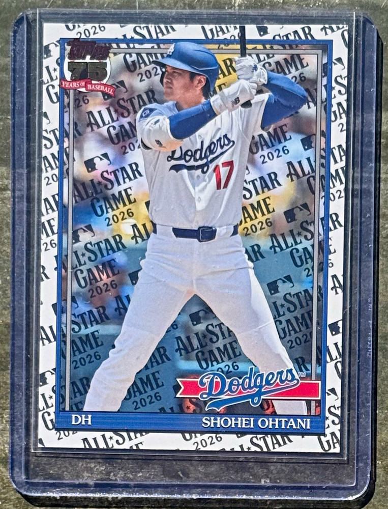 2026 Topps Shohei Ohtani 1991 All-Star Game Foil SP #91B2-1 Dodgers