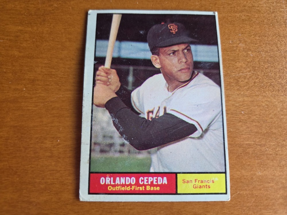 1961 Topps – Orlando Cepeda #435