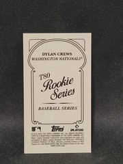 2025 Topps T205 Dylan Crews RC T80 Rookie Series Washington Nationals