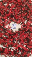 50 RED FANS FOR SUBBUTEO/ZEUGO*NEW*(ALL TEAMS AVAILABLE)
