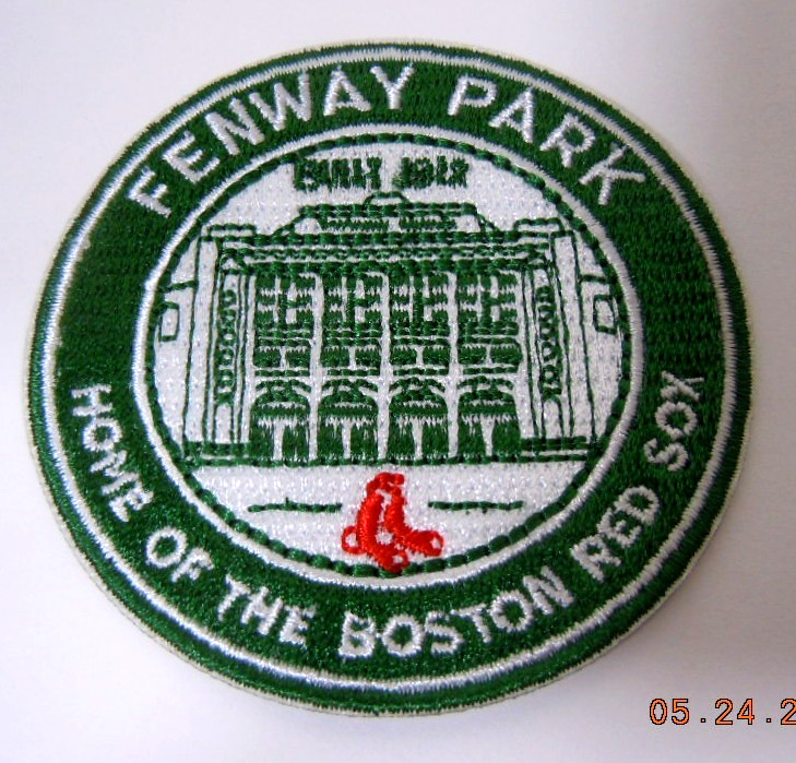 BOSTON RED SOX-FENWAY PARK Embroidered Iron-On Patch 2 1/2&Prime;