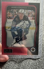 2017-18 O-Pee-Chee Platinum – Retro Mark Scheifele #R-43 Red Rainbow Autograph
