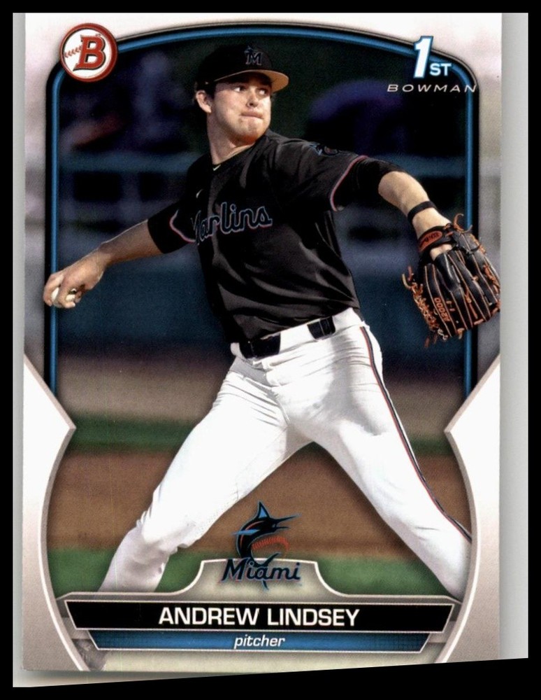 2023 Bowman Draft #BD-18 Andrew Lindsey