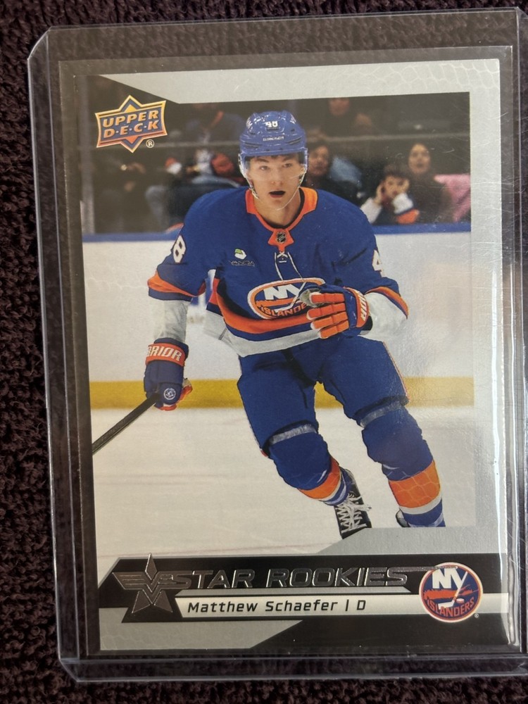 2025-26 Upper Deck Star Rookies – Matthew Schaefer #5 (RC)
