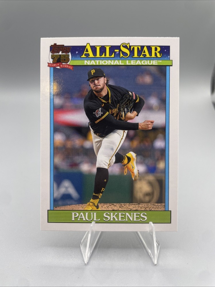 2026 Topps Paul Skenes #91AS-39 1991 Baseball 35th Anniversary All-Stars Pirates