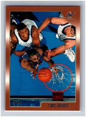 1998-99 Topps Chris Webber #13 Washington Wizards NBA Basketball HOF Base Set
