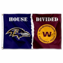 House Divided Flag – Baltimore vs Washington