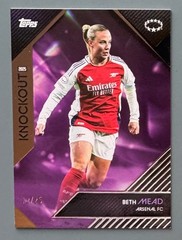 2024-25 Topps Women&rsquo;s Knockout UEFA Beth Mead /25 Purple