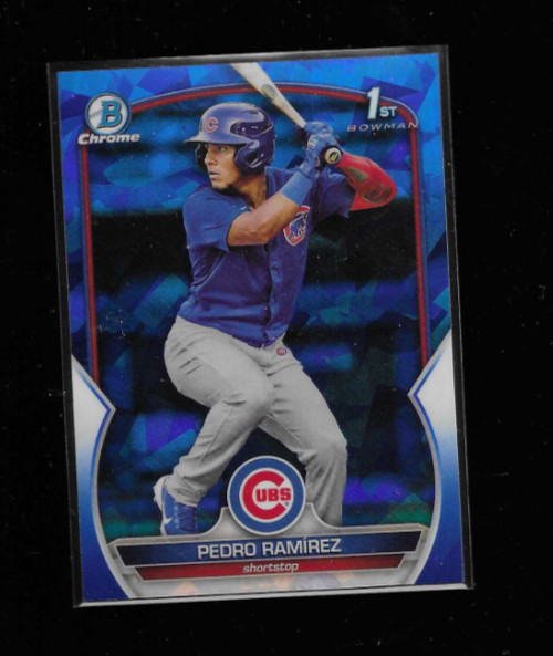 2023 Bowman Chrome Sapphire Pedro Ramirez BCP-2 1st Bowman QTY