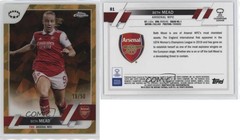 2022 Chrome UEFA Women&rsquo;s Champions League Sapphire Gold 19/50 Beth Mead #81 07r2