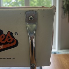 Vintage Baltimore Orioles Stadium Seat Padded Folding Bleacher Chair Sports