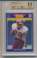 1989 Pro Set Football Darrell Green (HOF) (#426) BGS9.5 BGS