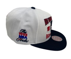 Chicago Bulls Back to 93 NBA Snap back HWC Mitchell & Ness white/black