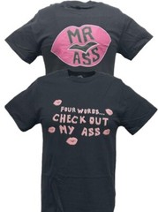 Billy Gunn Four Words WWE Mens Black T-shirt