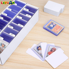 Trading Card Dividers 150PCS for Toploaders Storage Boxes Sports Card Organizer