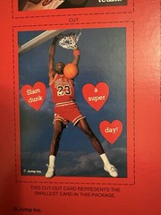 Michael Jordan Valentines Cards • Unopened Deadstock • Made In 1991 By Cleo