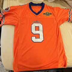 Bobby Boucher WaterBoy Bourbon Bowl Football Jersey Size S Orange Blue White