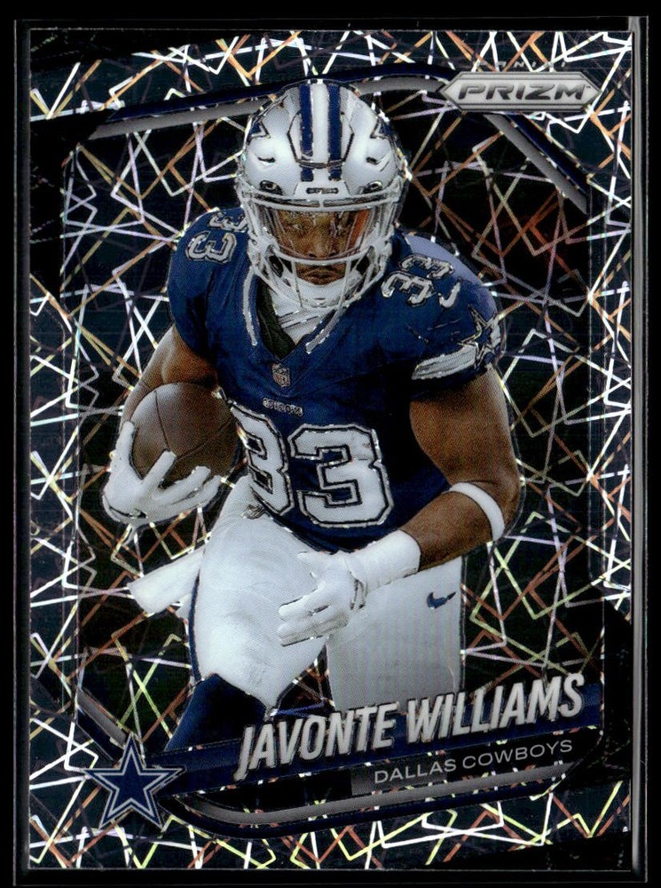 2025 Panini Prizm #1 Javonte Williams Lazer