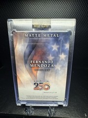 Fernando Mendoza Wild Card Matte Metal 250 True 1/1