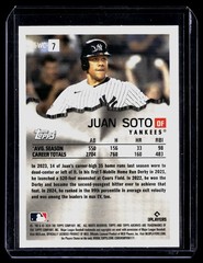 Juan Soto 2024 Topps Archives 1996 Topps Wrecking Crew #96WC-7