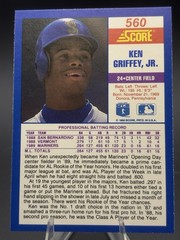 1990 Score – Ken Griffey Jr #560