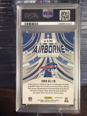 Panini 2024 Rookies & Stars Josh Allen Airborne Red Plaid #A-JAN PSA 10 Bills