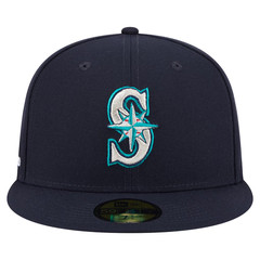 Men&rsquo;s Seattle Mariners x COMPOUND New Era Navy 59FIFTY Fitted Hat