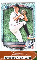 2025 Bowman Draft #BDC-81 Briggs McKenzie Chrome Mojo Refractor