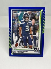 Nick Emmanwori 2025 Donruss Rookies & Highlights Blue /255 Seahawks #DRH-33