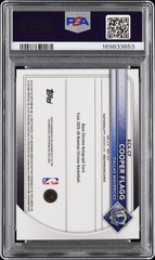 Cooper Flagg 2025 Bowman Chrome Blue Geometric Rookie RC AUTO PSA 10 #D 071/150