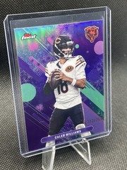2025 Topps Finest Caleb Williams #50 Purple Refractor /250 – Chicago Bears