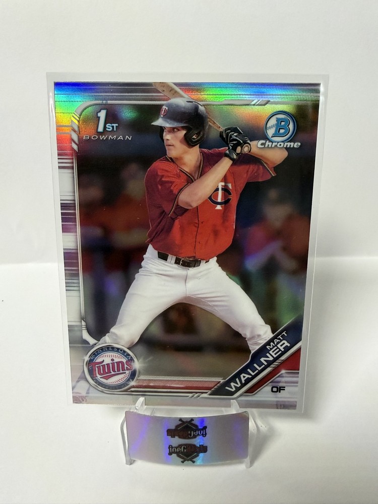 2019 Bowman Draft – Chrome Matt Wallner #BDC-6 Refractor (RC)