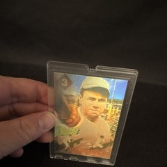 1992 Gold Entertainment Babe Ruth Holograms – Babe Ruth #3 Gold Prototype Card