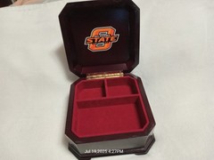 University Classics Collegiate Musical Jewlery Box – Oklahoma State Cowboys OSU