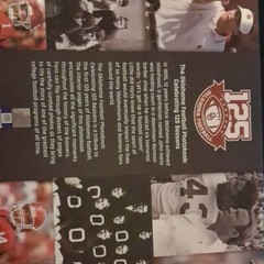 Oklahoma Sooners Football Photobook Celebrating 125 Seasons 1995 Vintage