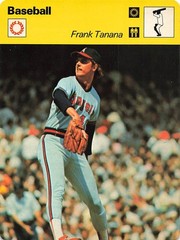 FRANK TANANA 1977-79 SPORTSCASTER CARD BASEBALL