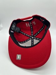 Chicago Bulls Hat Cap Red One Size Snap Back Basketball NBA Sports Casual Adult