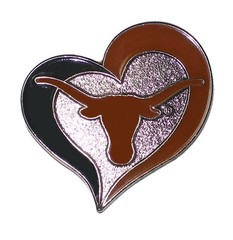 Texas Longhorns Lapel Pins NCAA Licensed about 1&Prime; Tall Choose your designs