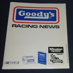 1988 Goody&rsquo;s Racing News Press Kit